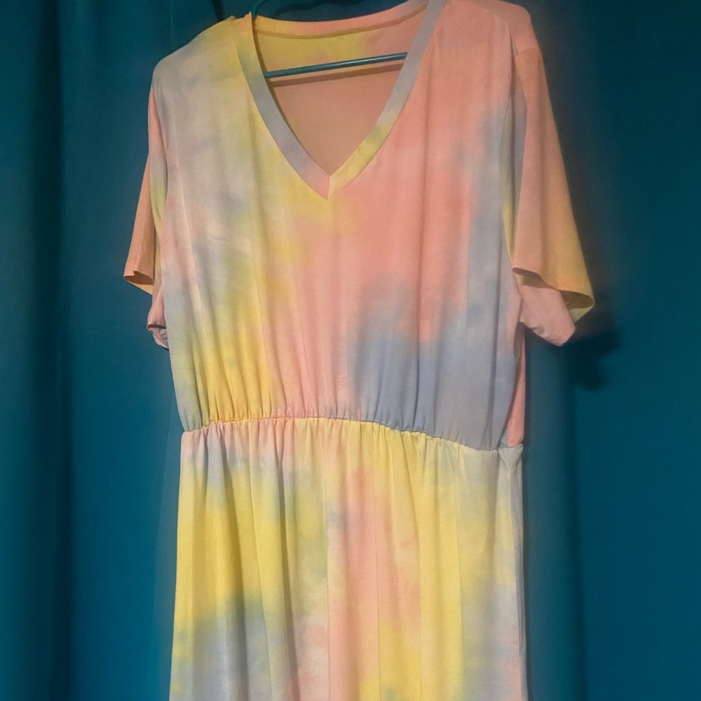 Tie dye dress!!